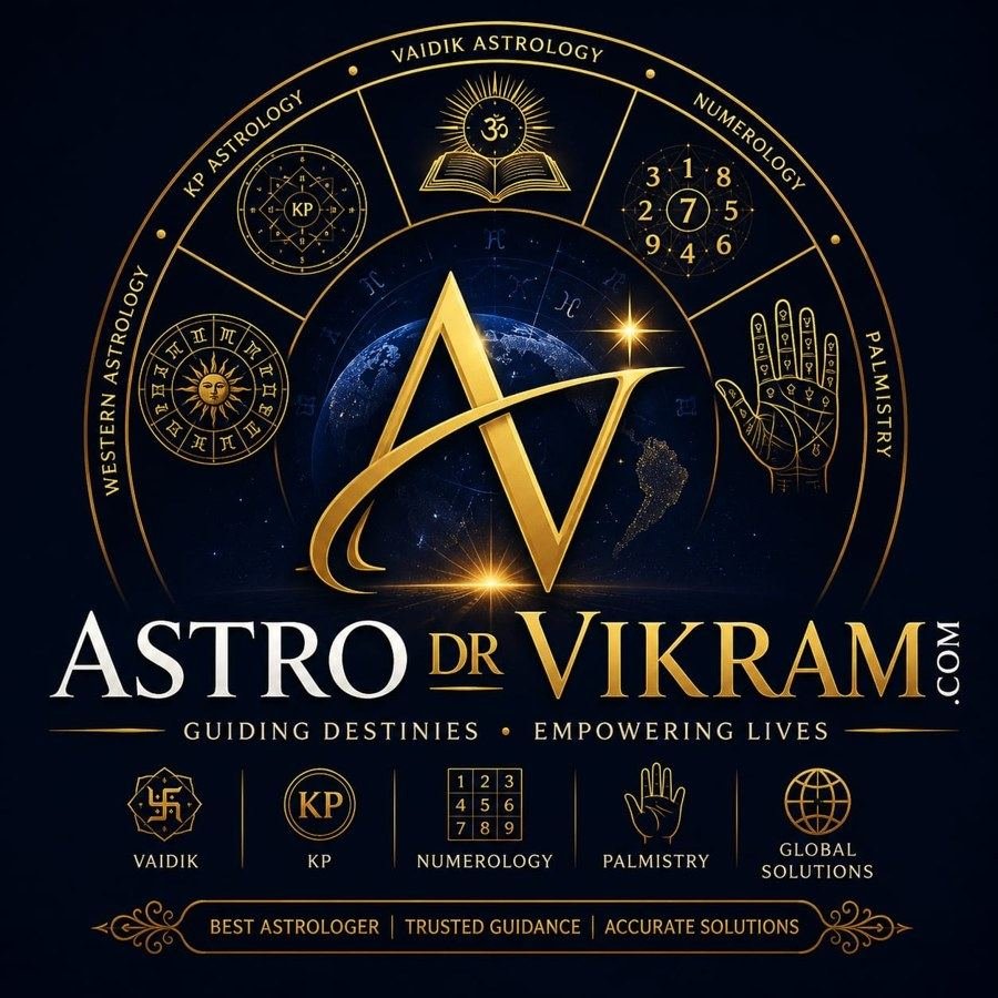 AstroDrVikram — Vaidik Astrology, KP Astrology, Numerology, Palmistry, Western Astrology